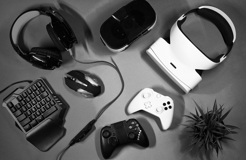 GDC Event Trends in PR Gaming Keyboard, mouse, gamepad, virtual reality headset and headphones