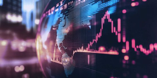 image of Digital Financial Data Visualization
