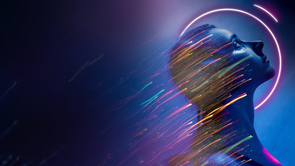 image of woman with neon shapes Hotwireabout us