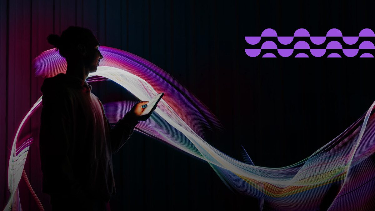 image of woman with shapes AI visibility