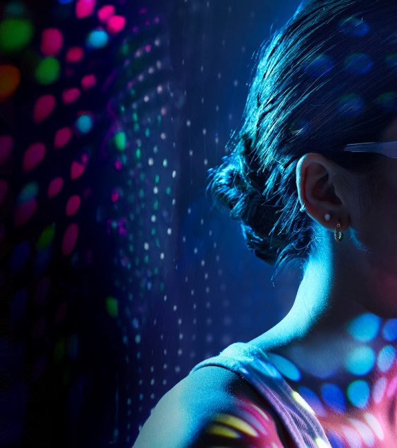 image of woman with glasses