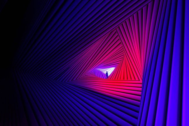 image of triangle tunnel