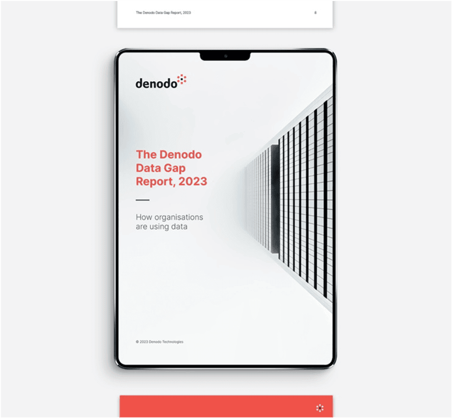 image of the denodo data gap report
